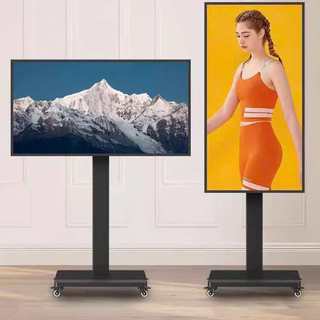 Gía Treo - Kệ Treo TiVi Di Động Xoay Ngang Dọc E1290 Từ 32 - 65 Inch - Hàng Chính Hãng