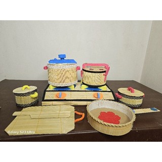 Bộ nấu ăn steam làm từ trúc, combo bộ đồ dùng nấu ăn