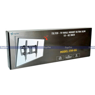 Gía Treo TiVi Gật Gù Ergoteck E94 32 - 85 Inch / Khung Treo TiVi Điều Chỉnh Góc Nghiêng 12 Độ