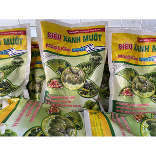Phân bón Magie - Kẽm biến vàng thành xanh giúp bộ lá xanh dày, nhanh tạo bông - Gói 1kg