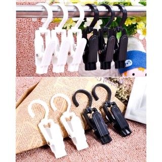 [COMBO 10]MÓC KẸP NHỰA XOAY 360,  Móc Kẹp Nhựa Phơi Nón, Tất, Khăn Đa Năng, Chất Liệu Cứng Cáp, Chắc Chắn - MA: KEPMOC36
