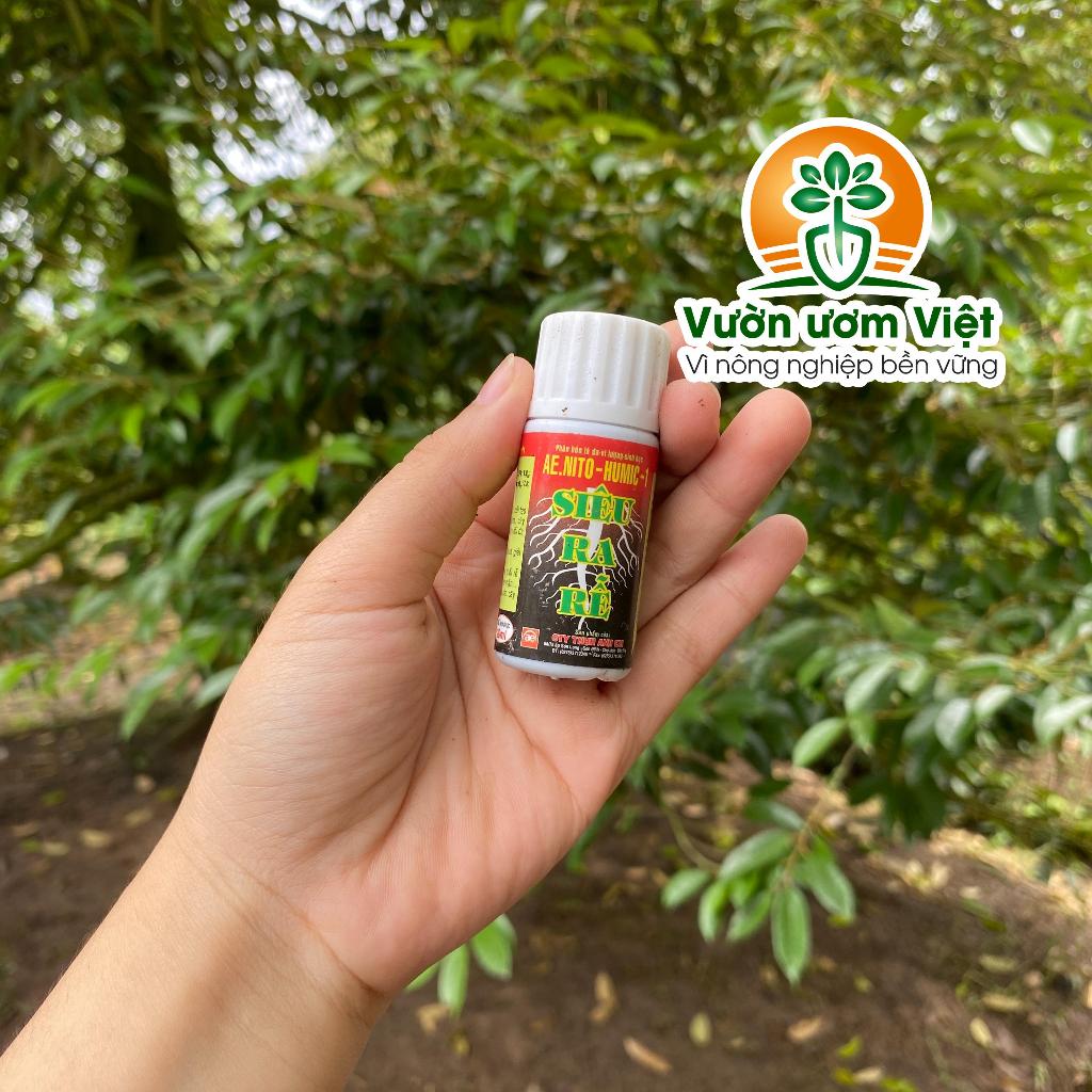 Phân bón SIÊU RA RỄ AE NITO tạo rễ, thúc rễ mạnh, rễ khỏe, ngân kích hạt nảy mầm - 20ml