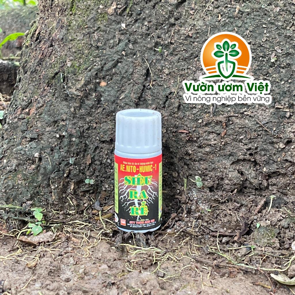 Phân bón SIÊU RA RỄ AE NITO tạo rễ, thúc rễ mạnh, rễ khỏe, ngân kích hạt nảy mầm - 20ml