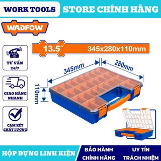 ĐỒ NGHỀ WADFOW Hộp đựng linh kiện 345mmx280mm x110mm WTB1322