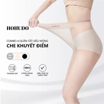 COMBO 4 Quần Tất Siêu Mỏng, Quần Tất Siêu Dai HOHUDO, Quần Tất Thật Chân, Hương Hoa Lavender