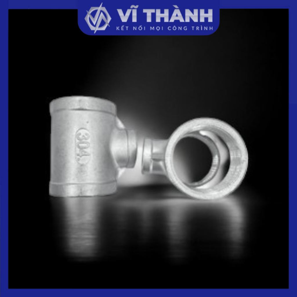 Tê thu ren trong inox 304 DN20 - DN50 | Shopee Việt Nam