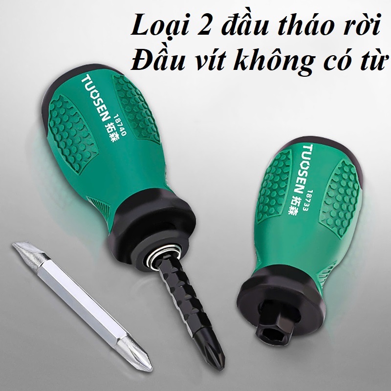 Tua Vít Lùn Tuosen 1 Đầu và 2 Đầu