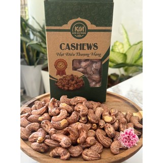 Hạt Điều Rang Muối Nguyên Lụa, Hạt Dinh Dưỡng Chất Lượng Thơm Ngon Giòn Bùi Bổ Dưỡng