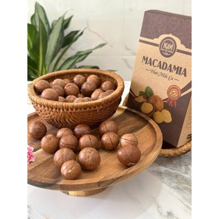 500g Hạt Macca Daklak Sấy Chín Chuẩn Sạch (Nứt Vỏ)| Kim An Minh Food