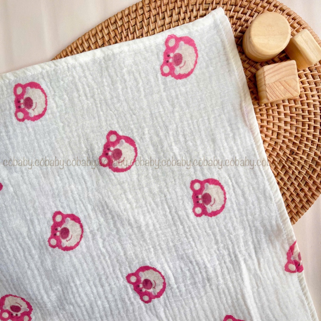 [Link2] KHĂN XÔ, KHĂN TẮM, KHĂN SỮA XÔ MUSLIN CHO BÉ
