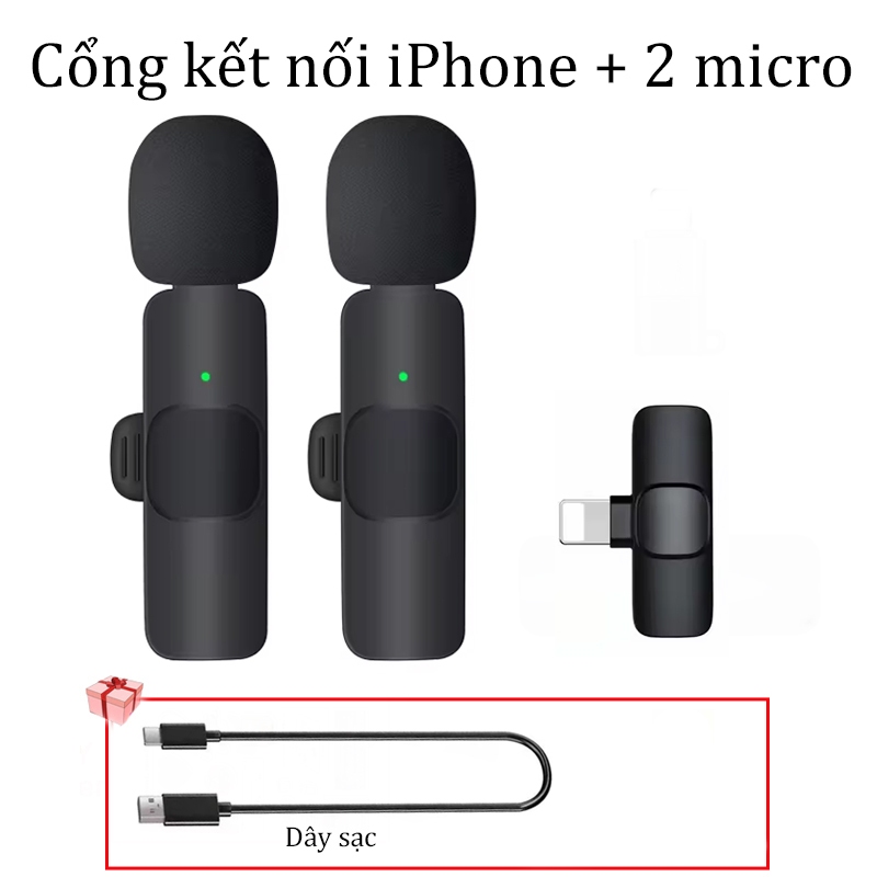 iOS + 2 Mic