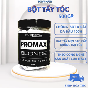 Thuốc tẩy tóc ProMax, Bột tẩy tóc an toàn cho da đầu - Tẩy êm không xơ - không xót _ Tony Hair