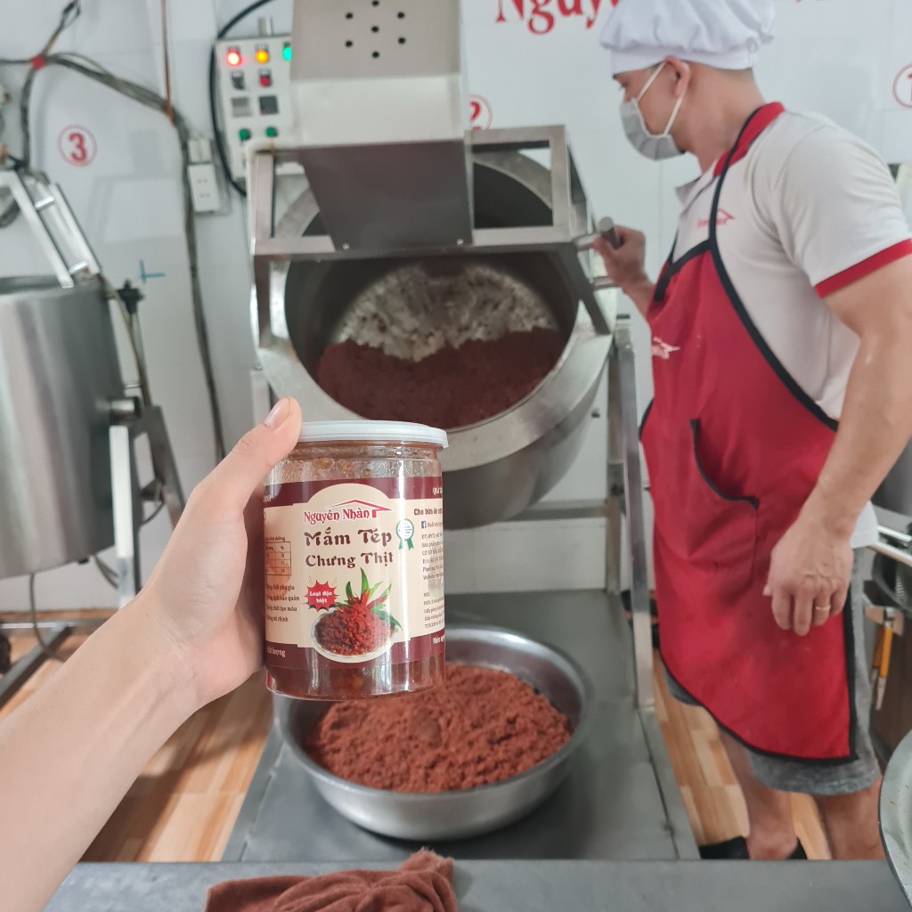 (Đặc sản Quảng Ninh) Thịt chưng mắm tép Nguyên Nhàn, thơm ngon, bổ dưỡng
