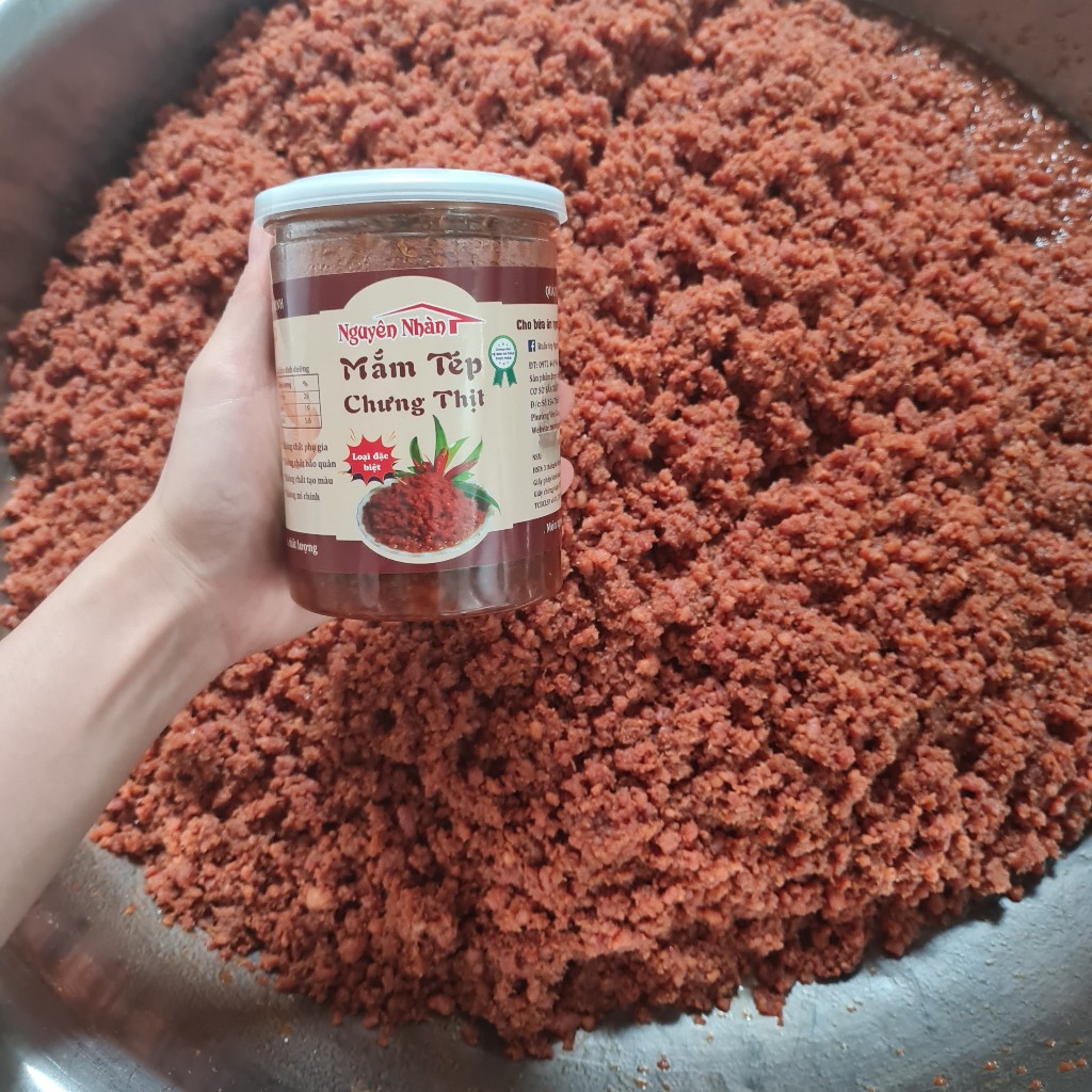 (Đặc sản Quảng Ninh) Thịt chưng mắm tép Nguyên Nhàn, thơm ngon, bổ dưỡng