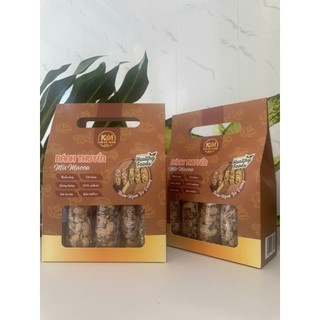 Túi Zip 500g Mix Các Loại Bánh Thuyền Hạnh Nhân, Mix Hạt, Gạo Lức, Điều Macca | Kim An Minh Food