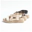 Sandal đế xuồng KOSU cao 3,5cm, sandan nữ quai chéo kháng khuẩn, khử mùi Nhật Bản K-24301