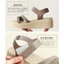 Sandal đế xuồng KOSU cao 5,5cm, sandan nữ quai dán kháng khuẩn, khử mùi Nhật Bản K-24202