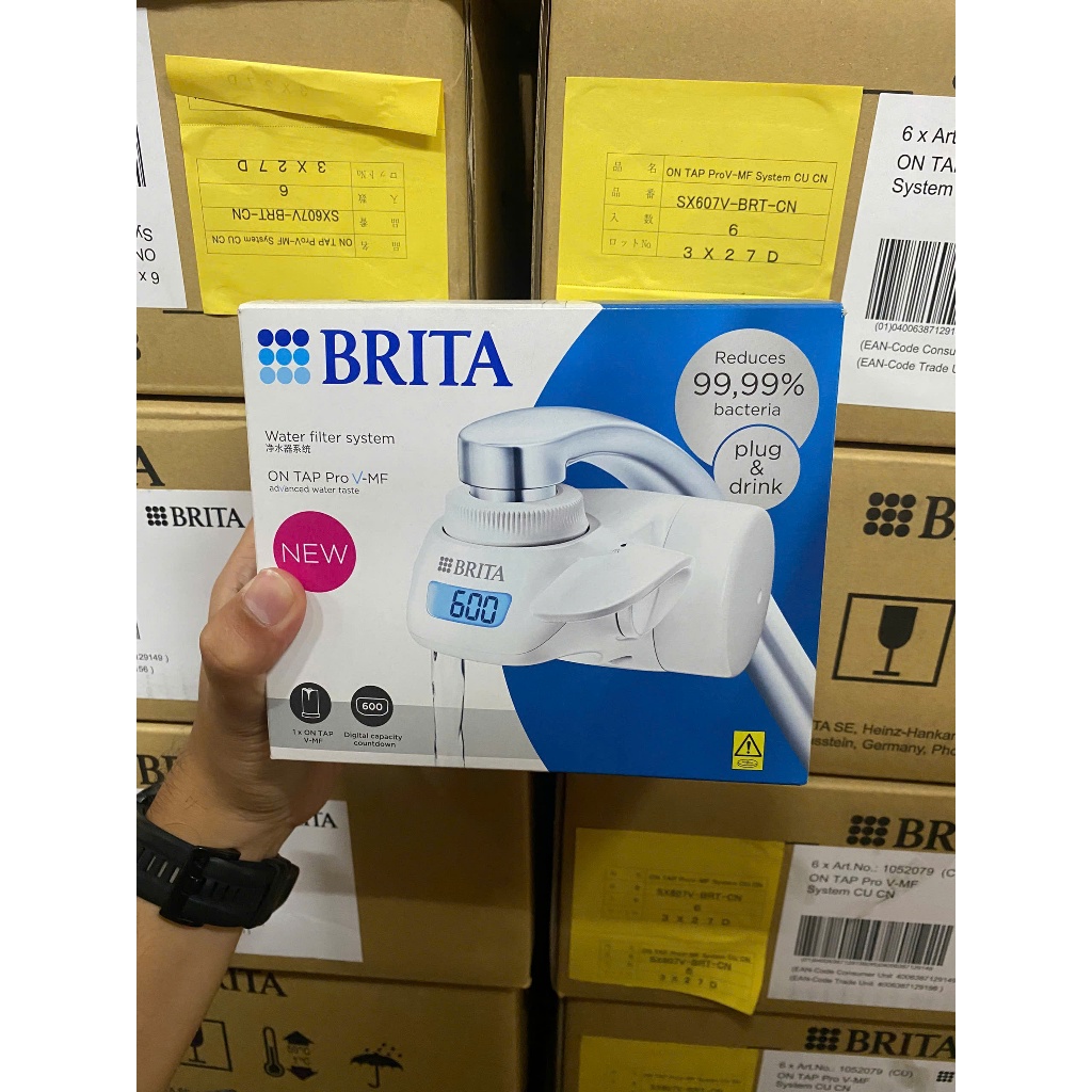 Ảnh Thiết bị lọc nước tại vòi BRITA On Tap Pro VM-F (có sẵn 1 lõi lọc BRITA On Tap VM-F cao cấp) - Sản xuất tại Nhật Bản 4