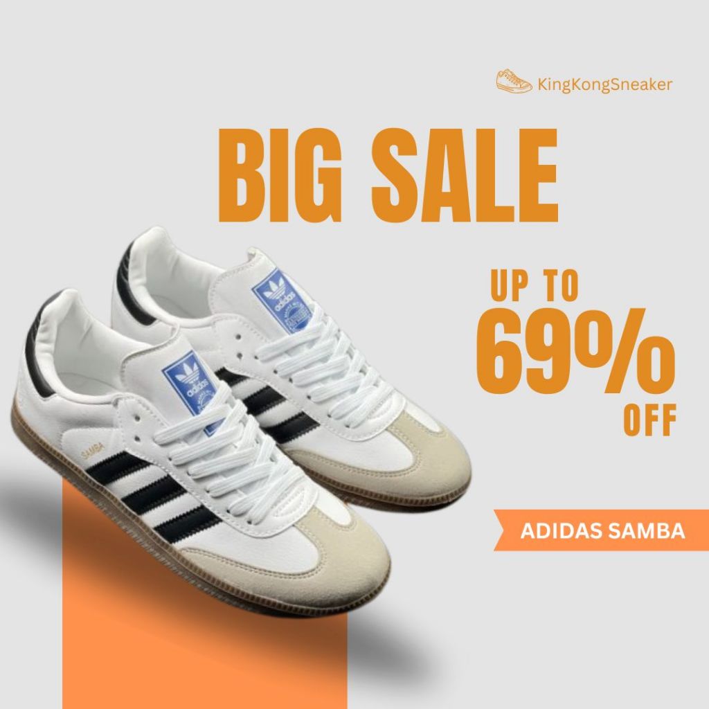 Giày Adidas Samba Classic White, Giày Adidas_Samba Kiểu Dáng Thể Thao ...