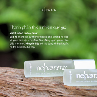 Tinh Dầu Giảm Căng Thẳng Mệt Mỏi NEPAROMA Chính Hãng 10ml
