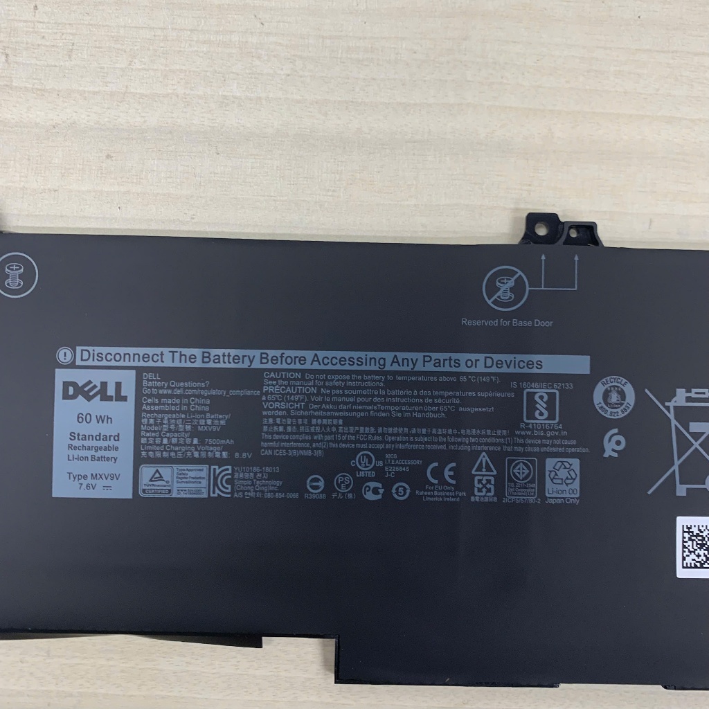 Pin Dell Latitude 7400 MXV9V Latitude 5300 7300 7400, MXV9V New 100%
