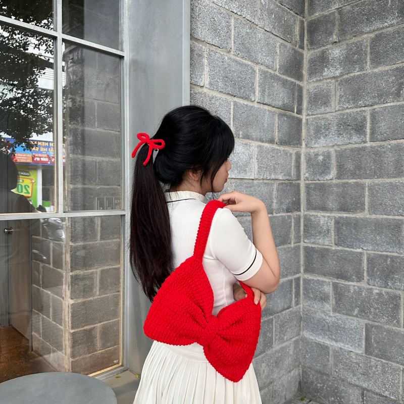 Túi nơ len | Shopee Việt Nam
