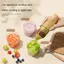 Thìa ăn dặm cho bé GutyKids ,bình thìa ăn dặm bằng silicon có vạch chia dung tích 120ml, bộ đồ ăn cho trẻ em