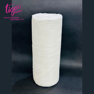 1 bịch bông gòn 1kg để bọc gốc giữ nước bó hoa, giúp cho hoa tươi lâu hơn, nhiều lớp giúp tiết kiệm hơn