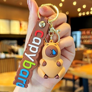 Móc Khóa Capybara Siêu Dễ Thương – Nhiều Hình Dáng Khác Nhau, Phụ Kiện Trang Trí Balo, Túi Xách