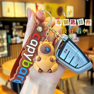 Móc Khóa Capybara Siêu Dễ Thương – Nhiều Hình Dáng Khác Nhau, Phụ Kiện Trang Trí Balo, Túi Xách