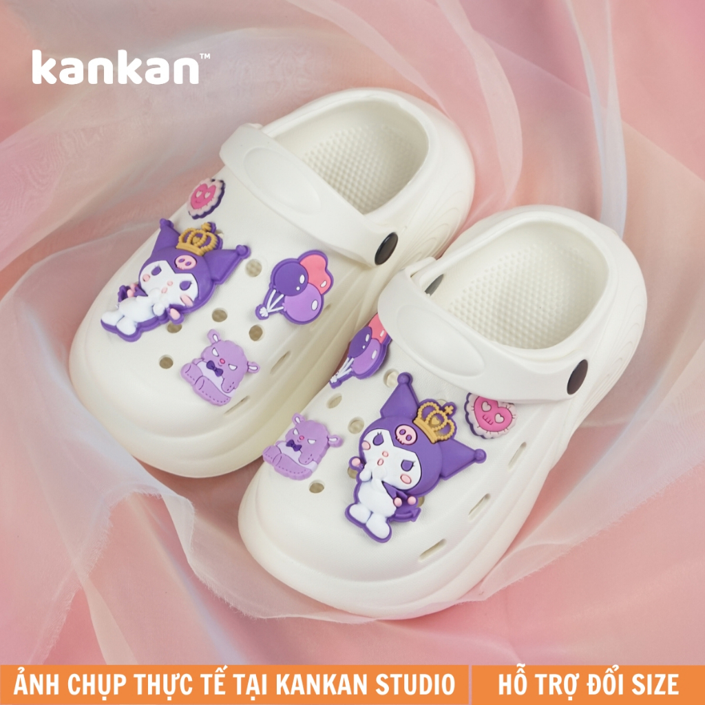 Dép Sục LABUBU Cho Bé KanKanStore Sục Quai Hậu Trẻ Em Nhẹ Êm Chân KA084