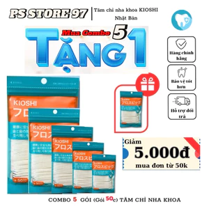 Tăm chỉ nha khoa Kioshi theo công nghệ Nhật Bản giúp vệ sinh răng miệng.( Chỉ nhỏ )