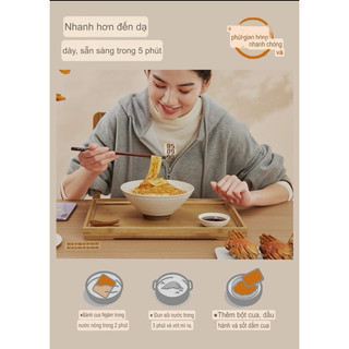 Mì cua lông Thượng Hải chuẩn vị