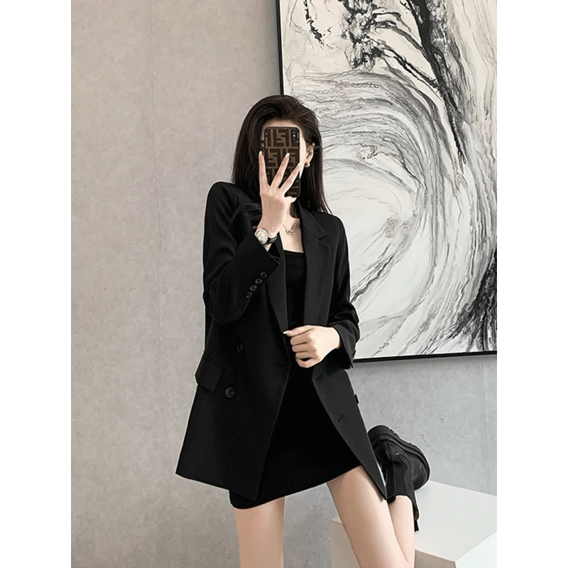 Siêu phẩm.Áo vest,Áo  blazersang chảnh nữ tính chất kaki lạnh mềm mịn.phối gì cũng chất
