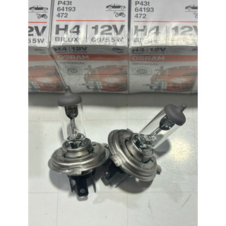 Bóng đèn pha cốt H4 Osram, bóng đèn 4 chân H4 điện 12v,24v