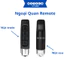 {Gò Vấp} Remote điều khiển cửa cuốn móng tay học lệnh HStech học lệnh thông minh tần số 433Mhz