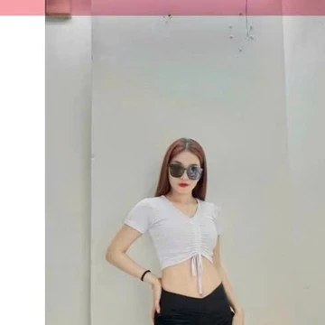 Áo Thể Thao Nữ Dáng Croptop Rút Dây - Áo Tập Gym Nữ Áo Tập Yoga Aerobic Mặc Nhà Thun Lạnh Dáng Ôm