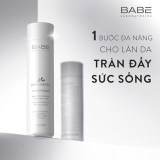Sữa dưỡng cân bằng da giúp sáng da và mờ thâm nám Babe Depigment Lotion Glow 150ml