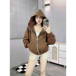 ÁO KHOÁC NỈ PHỐI DÂY KÉO TO ĐÙNG PHONG CÁCH MỚI MẼ NHIỀU MÀU ĐA DẠNG NỔI BẬT PHÙ HỢP THỜI TRANG