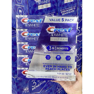 Kem Đánh Răng Trắng Răng Hiệu Quả CREST 3D White Advanced Triple Whitening