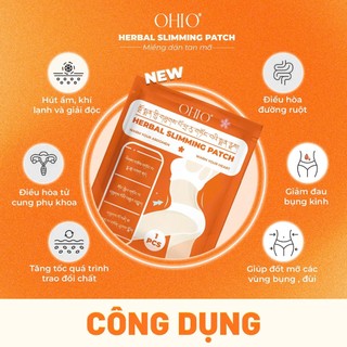 OHIO HERBAL SLIMMING PATCH MIẾNG DÁN TAN MỠ