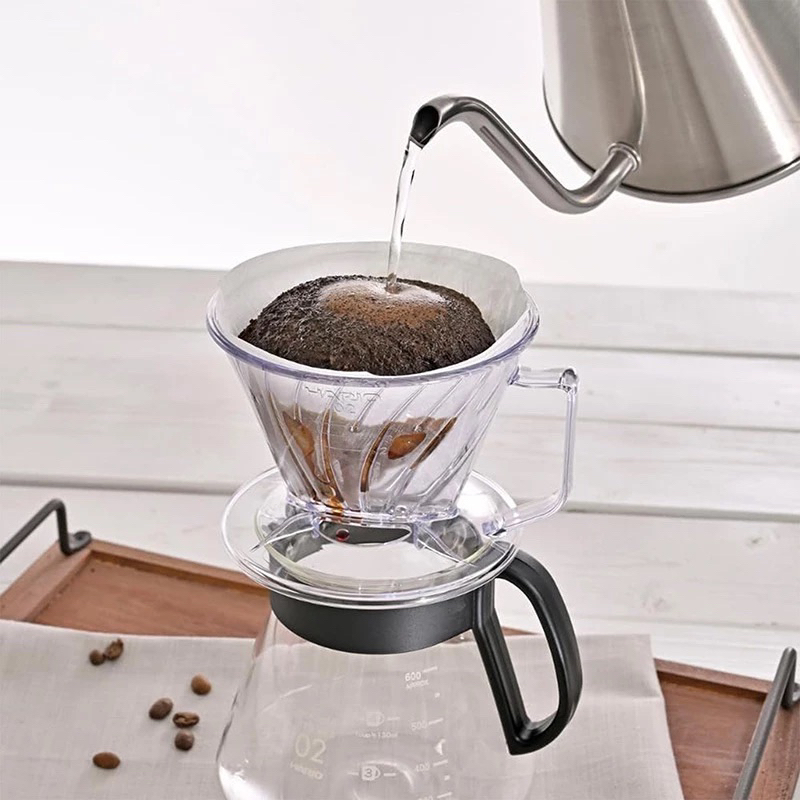 Phễu pha cà phê Hario Pegasus Dripper PED-02-T (phễu hình thang, size 02, chất liệu nhựa AS)