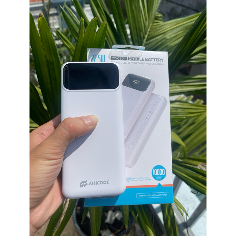 Sạc dự phòng Zhicool chính hãng 30000MAH-20000MAH-10000MAH-Sạc