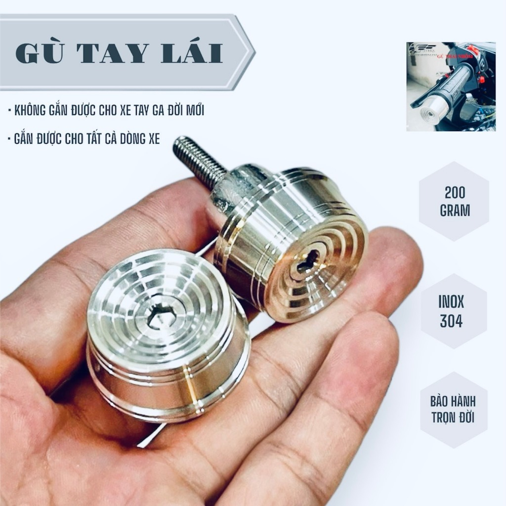Gù inox 304 mẫu thái Salaya 160gr kèm nhôm đóng gù trọng lượng 160gr ...