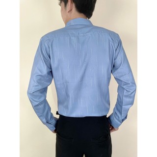 Áo sơ mi nam tay dài Thời Trang sang trọng chất vải lụa họa tiết Menswear