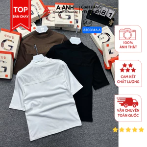 Áo Tay Lỡ 83001# Hàng Full Hộp Chất Thun Nỉ Pha Ren Co Dãn 4 Chiều