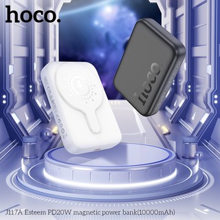 Pin Dự Phòng không dây Hoco J117A 10000mAh Wireless Charge 15W, QC 3.0 22.5W và TypeC PD 20W