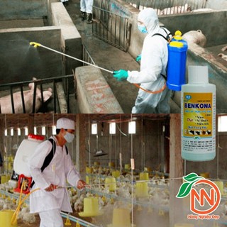 Benkona 1 Lít - Diệt Rong Rêu, Vi Khuẩn, Vi Rút, Nấm Mốc