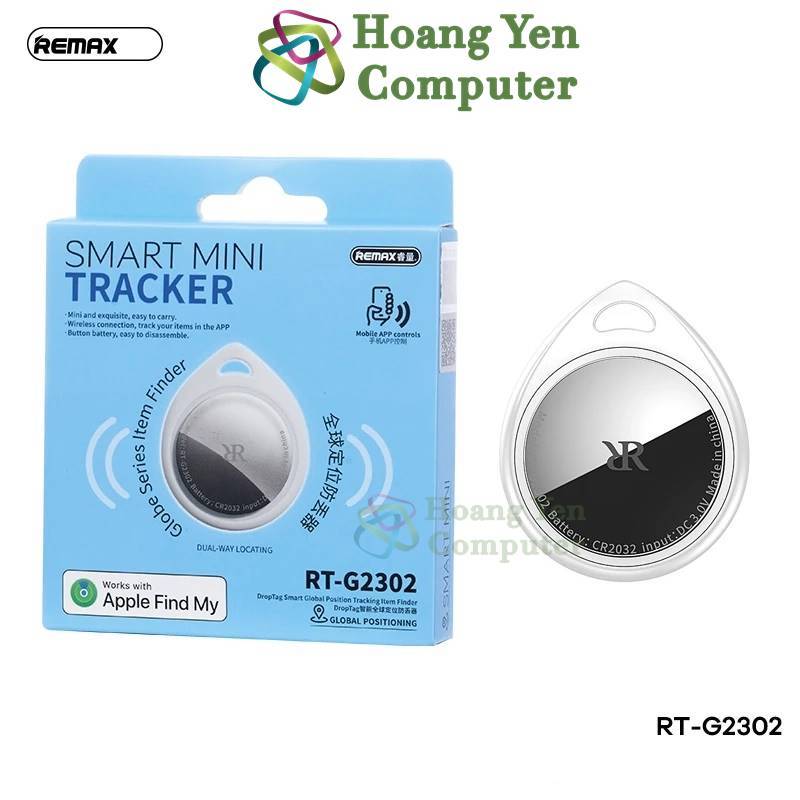 Thiết Bị Định Vị Toàn Cầu GPS Mini Remax RT-G2302, Remax RT-G2303 - Định Vị Xe, Hành Lý, Đồ Vật, Trẻ Em - Hoangyen