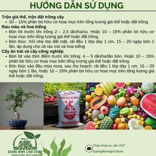 Phân Bò Ủ Vi Sinh - Phân Ủ Hoai SFARM Loại 5KG, Thích Hợp Cho Mọi Loại Cây Trồng - Đô Thị Xanh
